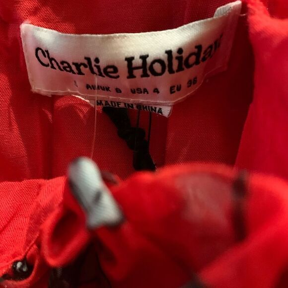 NWT Charlie Holiday Palma Mini Dress - Picture 4 of 5